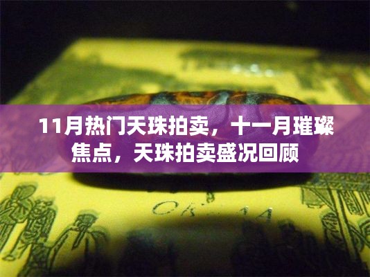 11月热门天珠拍卖盛况回顾,璀璨焦点,一览无余